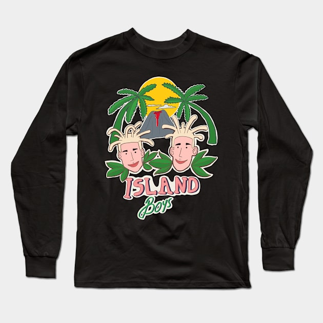 Island boy Long Sleeve T-Shirt by Yeaha